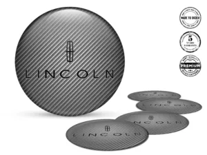 Lincoln Adesivi Cupola Epox Emblemi Auto Lusso